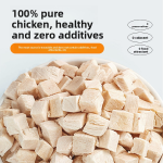 Freeze-dried cat snacks, chicken nuggets, universal food for cats and dogs, mixed grain whole egg yolk pet snacks, cat food