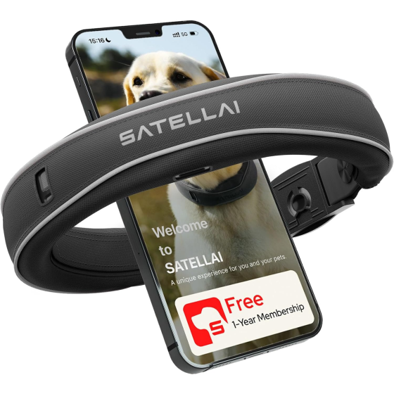 Dog Collar, the most advanced dog wireless fence with AI analysis, precise positioning, 5-day battery life and IP68 waterproof function, provides a flexible virtual fence for dogs