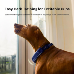 Dog Collar, the most advanced dog wireless fence with AI analysis, precise positioning, 5-day battery life and IP68 waterproof function, provides a flexible virtual fence for dogs